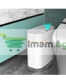 Автоматичен кош за боклук с капак и сензор 13л